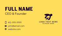 Black Bee Insect Business Card Design