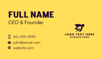 Black Bee Insect Business Card Preview