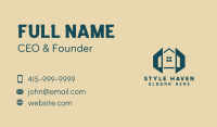 Window House Realty Business Card Design