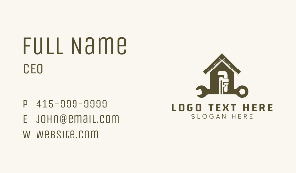 House Repair Maintenance Tools Business Card Design Image Preview