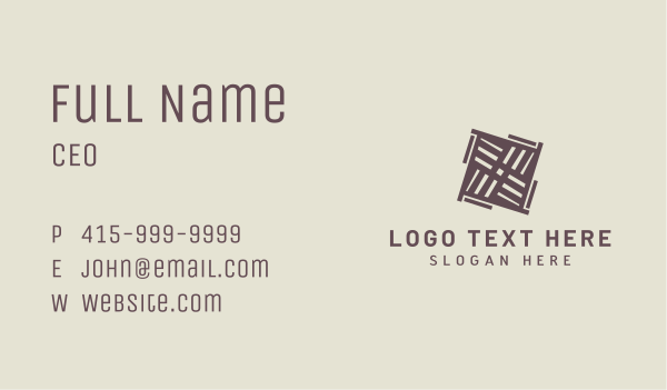 Renovation Tiling Pattern Business Card Design Image Preview