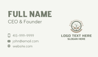 Landscape Seedling Gardening  Business Card Image Preview