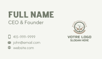 Landscape Seedling Gardening  Business Card Image Preview