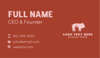 Fire Pig Roast Grilling Business Card Image Preview