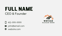 Industrial Mountain Digger Business Card Image Preview