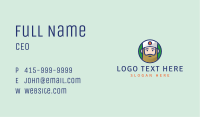 Japanese Chef Character  Business Card Image Preview