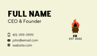 Fish Hotpot Restaurant Business Card Image Preview