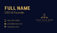 Tree Book Education Business Card Preview