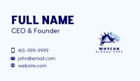Home Pressure Wash Cleaning Business Card Design