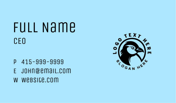 Animal Penguin Zoo Business Card Design Image Preview