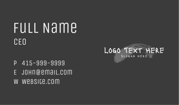 Graffiti Paint Urban Business Card Design Image Preview