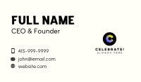 Creative Studio Letter C Business Card Image Preview