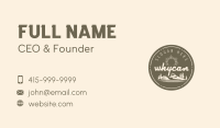 Vintage Mountain Badge Business Card Image Preview