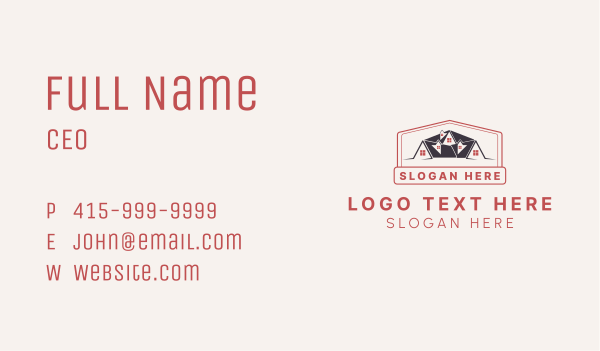 Housing Roof Subdivision Business Card Design Image Preview