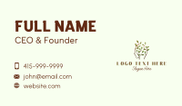 Vine Leaf Healthcare Business Card Image Preview