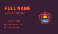 Summer Island Beach Business Card Image Preview