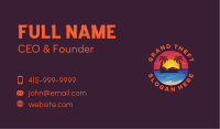 Summer Island Beach Business Card Image Preview