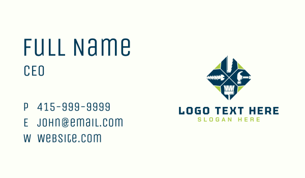 Hardware Builder Tools Business Card Design Image Preview