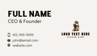 Fox Scout Camper Business Card Preview