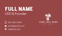 Organic Spa Letter T  Business Card Image Preview