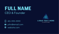 Pyramid Firm Company Business Card Image Preview