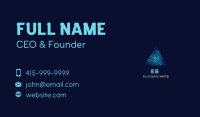 Pyramid Firm Company Business Card Image Preview
