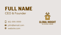 Hammer House Repair Service Business Card Image Preview