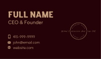 Premium Jewelry Boutique Business Card Image Preview