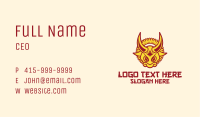 Festive Ox Head Business Card Image Preview