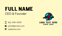 Cardinal Bird Branch Business Card Design