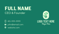 Green Organic Pharmacy Business Card Image Preview