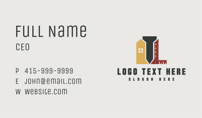 Home Structure Developer Business Card Image Preview