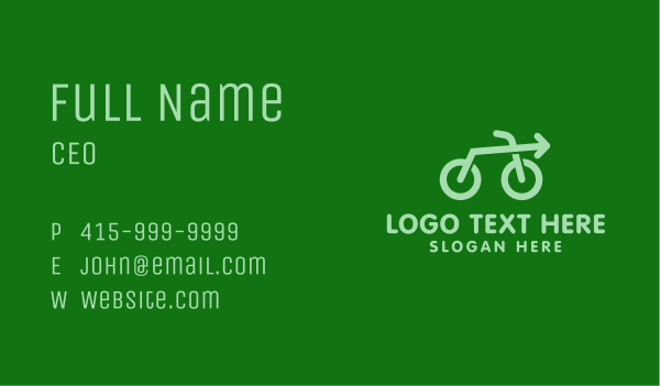Arrow Electric Bike Business Card Design Image Preview