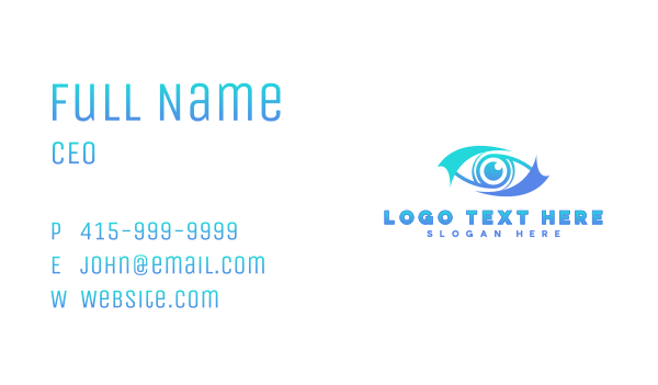 Security Eye Surveillance Business Card Design Image Preview