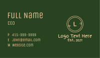Scribble Drawing Letter Business Card Image Preview