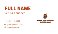 Lion Stew Chef Restaurant Business Card Preview