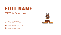 Lion Stew Chef Restaurant Business Card Image Preview