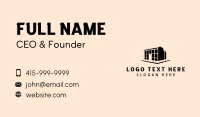 Industrial Building Warehouse Business Card Preview