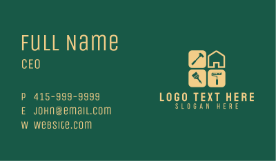 Generic House Tool Business Card Image Preview