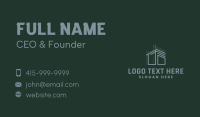 Home Builder Renovation Business Card Design