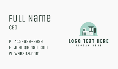 Residential Housing Property Business Card Image Preview
