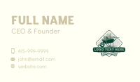 Lawn Gardening Wheelbarrow  Business Card Image Preview