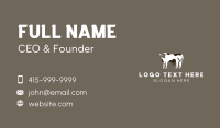 Dairy Cattle Farm Business Card Image Preview