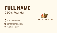 Oregon Hazelnut Farming Business Card Design