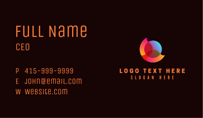 Startup Global Agency Business Card