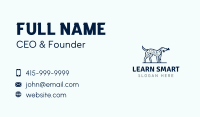 Dalmatian Dog Pet Bone Business Card Image Preview