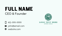 Nature Hair Person Business Card Image Preview