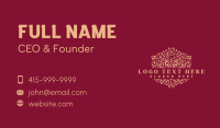 Leaf Floral Boutique Business Card Design