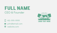 House Tree Lawn Care Business Card Design