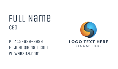 Creative Business Letter S Business Card Image Preview